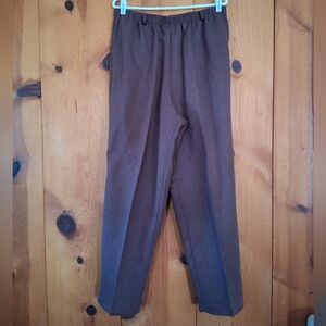 Vintage Alfred Dunner Pleated Pull On Pants